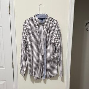 Tommy Hilfiger Red and Blue Plaid Shirt long sleeve XXL
